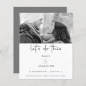 Budgetこの写真をモノクロで実行する日付を保存 (正面/裏面)