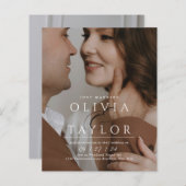 BUDGETたった今結婚しましたアンパサンド2写真結婚ズ (正面/裏面)