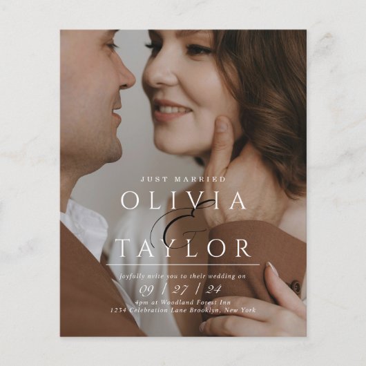 BUDGETたった今結婚しましたアンパサンド2写真結婚ズ (正面)