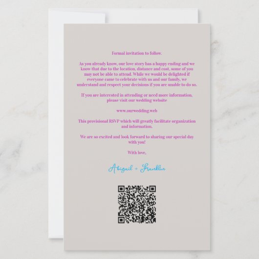 BUDGETのおもしろいオ結婚バルモダンミニマル写真 (裏面)