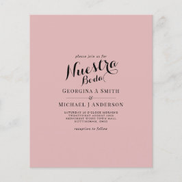 BUDGETのバスペインのリ結婚ニリンガルBodaの結婚Fly チラシ