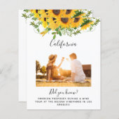 BUDGETの写真結婚の場所テーブル番号 (正面/裏面)