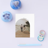 BUDGETの写真結婚サンキューカードチラシ チラシ (シングル)