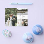BUDGETの写真結婚サンキューカードチラシ チラシ (シングル)