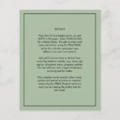 BUDGETの結婚フォトオーバーレイSage Monochrome (裏面)