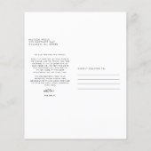 BUDGETの結婚写真ありがとう チラシ (裏面)