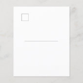 BUDGETの結婚DATES救金ゴールド郵便裏当て (裏面)