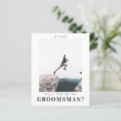 Budgetは私のGroomsman写真ミニマル (スタンド正面)