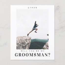Budgetは私のGroomsman写真ミニマル