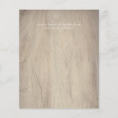 BUDGETひまわりバーガンディマルサラ結婚式の招待 (裏面)