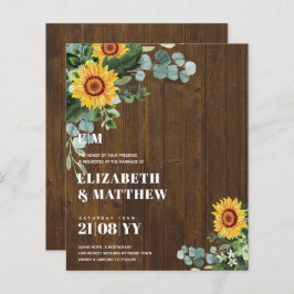 BUDGETひま素朴花モダン文字結婚ズ