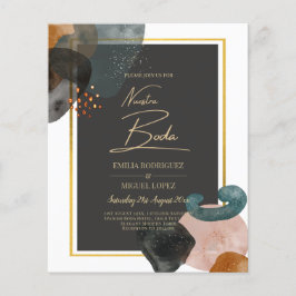 BUDGETアーストーン抽象芸術結婚ズ チラシ