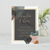 BUDGETアーストーン抽象芸術結婚ズ 招待状 (スタンド正面)