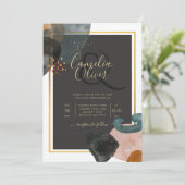 BUDGETアーストーン抽象芸術結婚ズ 招待状 (スタンド正面)