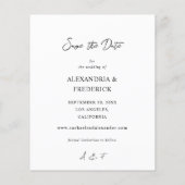 Budgetインスタントフォト2日付の保存 – 白 (裏面)