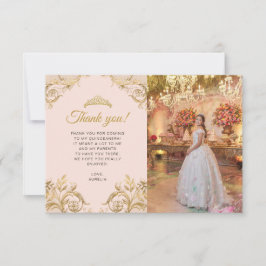 BUDGETエレガント赤面ピンク金ゴールド写真キンセアニラ ノートカード