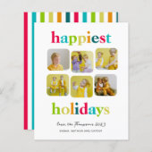 BUDGETキャンディモダンカラー写真カラフルコラージュ (正面/裏面)