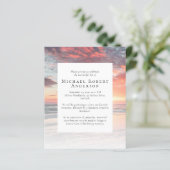 BUDGETサンセットフォトメモリアル招待状 (スタンド正面)