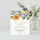 BUDGETサンフラワーズ&ラバンダー日付を保存 (スタンド正面)