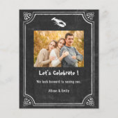 BUDGETシャルボードファーザーズデイ写真招待状 (裏面)