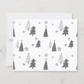 BUDGETシンプルフォトパーソナライズされたクリスマスホリデー (裏面)