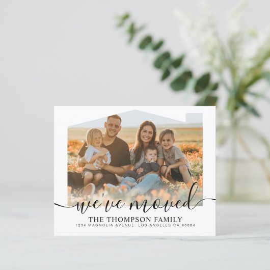 BUDGETスクリプト引っ越しました新しいホームフォト移動 (スタンド正面)