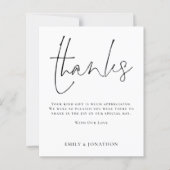 BUDGETスクリプミニマルト引用文結婚の3枚の写真感謝してい (正面)