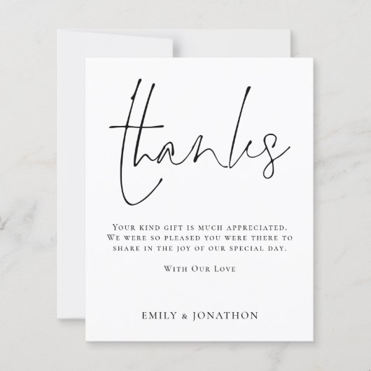 BUDGETスクリプミニマルト引用文結婚の3枚の写真感謝してい (正面)