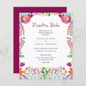 BUDGETヌエストラボダフラワーウェディング招待 (正面/裏面)