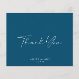 BUDGETネイビーサンキューカード チラシ