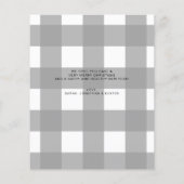 BUDGETハートシルバーメリースクリプト写真クリスマス (裏面)