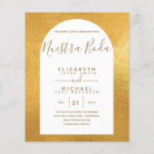 BUDGETバイリンスペインのガル英語ボダ結婚ズ (裏面)