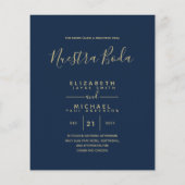 BUDGETバイリンスペインのガルBoda英結婚語 チラシ (裏面)