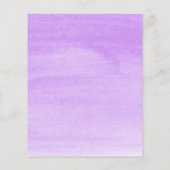 BUDGETパープルフローラビクトリアンブライダルシャワー (裏面)