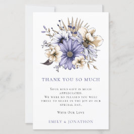 BUDGETパープル花模様結婚ズの3枚のフォト引用文感謝してい