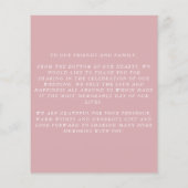 BUDGETピンクサンキューカード チラシ (裏面)