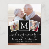 BUDGETフォトお祝いのライフ招待状 (正面)