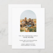 Budgetフォトアーチ引っ越しました紙シート (正面/裏面)