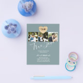 BUDGETフォトウェディング救招待日のお知らせ チラシ (シングル)