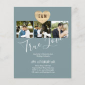 BUDGETフォトウェディング救招待日のお知らせ チラシ (正面)