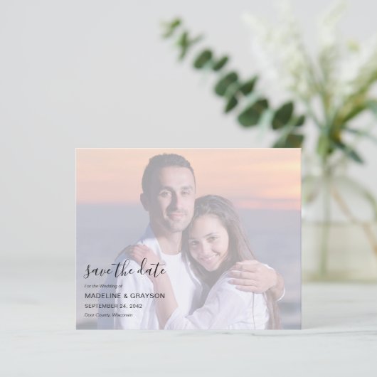 BUDGETフォトオーバーレイスクリプト結婚式の日付の保存 (スタンド正面)