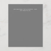 Budgetフォトオーバーレイモダン結婚式招待状 (裏面)