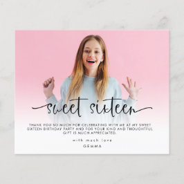 BudgetフォトオーバーレイSweet sixteenありがとうございます