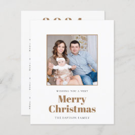 BUDGETフォトカレンダー2024メリークリスマスカード