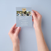 BUDGETフォトコラージュモダン結婚ズ チラシ (手)