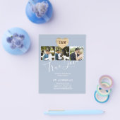 BUDGETフォトコラージュモダン結婚ズ チラシ (シングル)