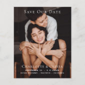 BUDGETフォトシンプル日付の保結婚存 (正面)