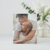 BUDGETフォトシンプル日付の保結婚存 (スタンド正面)