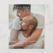 BUDGETフォトシンプル日付の保結婚存 (正面)