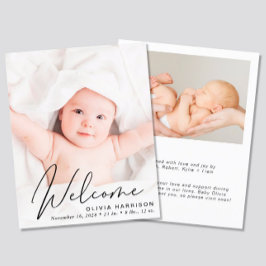 Budgetフォトスクリプトの誕生のお知らせ